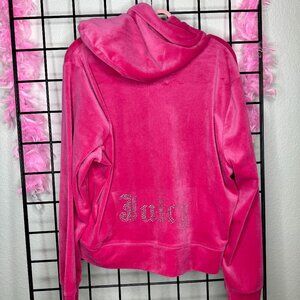 Juicy Couture Velour Hot Pink Jacket